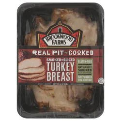 Brookwood Farms Smoked & Sliced Turkey Breast 16 oz