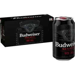 Budweiser Select Light Beer, 18 Pack 12 fl. oz. Cans, 4.3% ABV