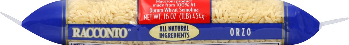 slide 4 of 5, Racconto Orzo 16 oz, 16 oz