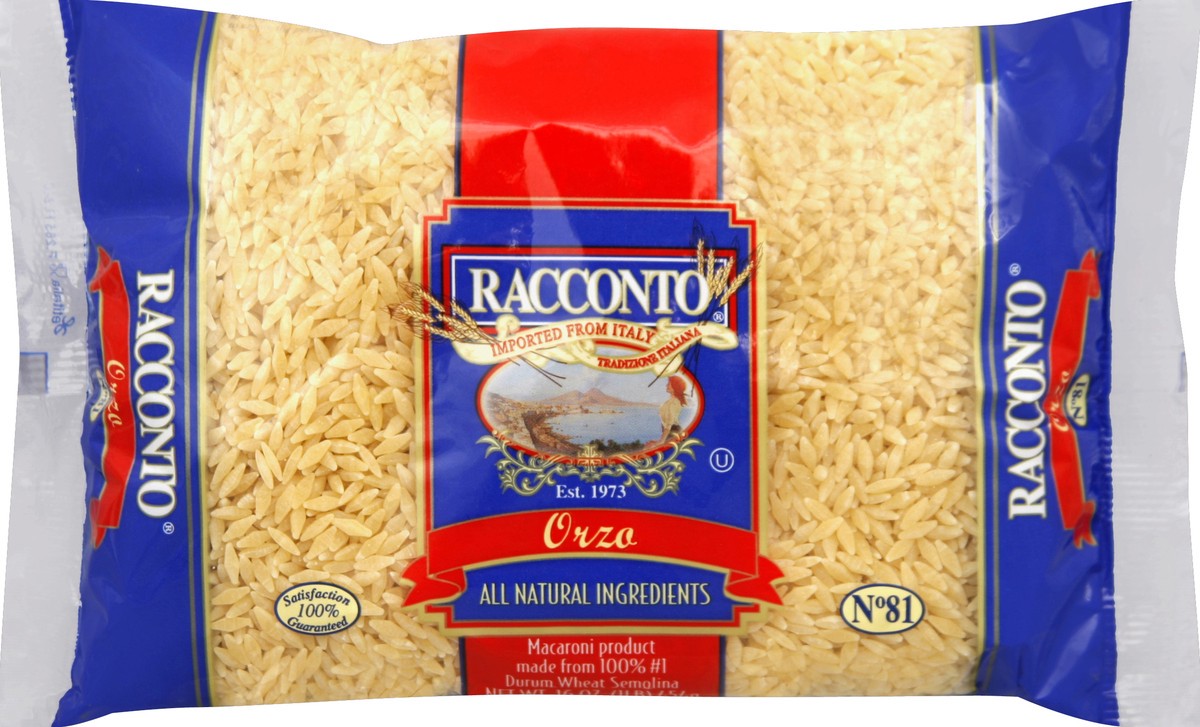 slide 5 of 5, Racconto Orzo 16 oz, 16 oz