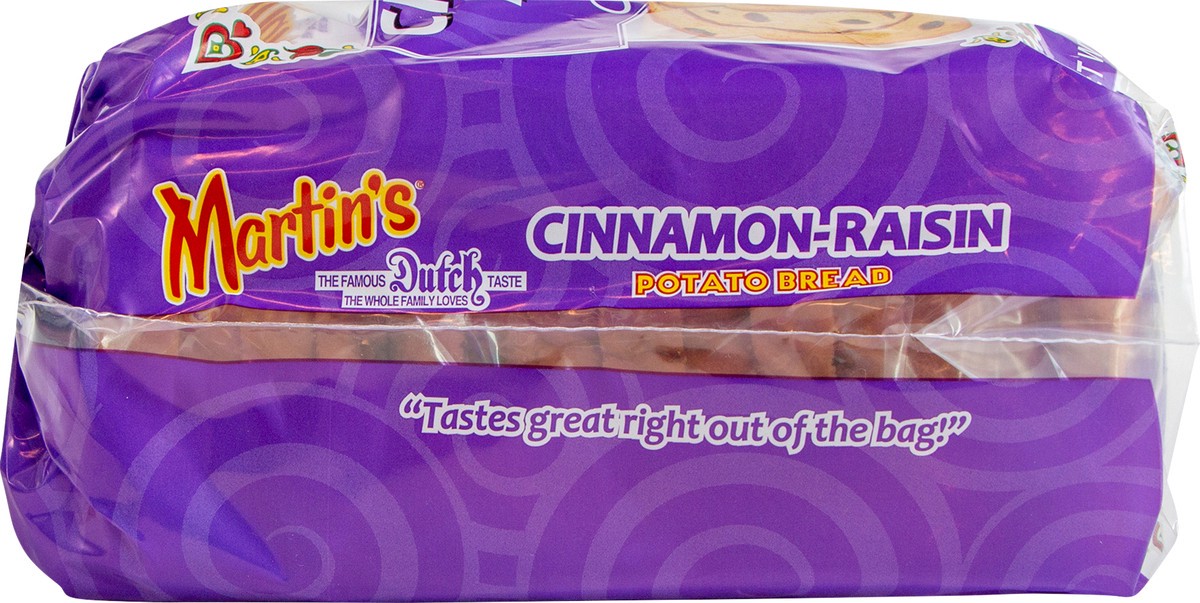 slide 3 of 9, Martin's Cinnamon Raisin Swirl Potato Bread, 16 oz