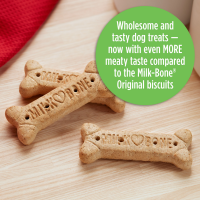 slide 14 of 19, Milk-Bone Beef Biscuits Large Dog Treats -10lbs, 10 lb