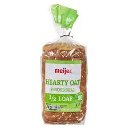 Meijer Hearty Oat 1/2 Loaf