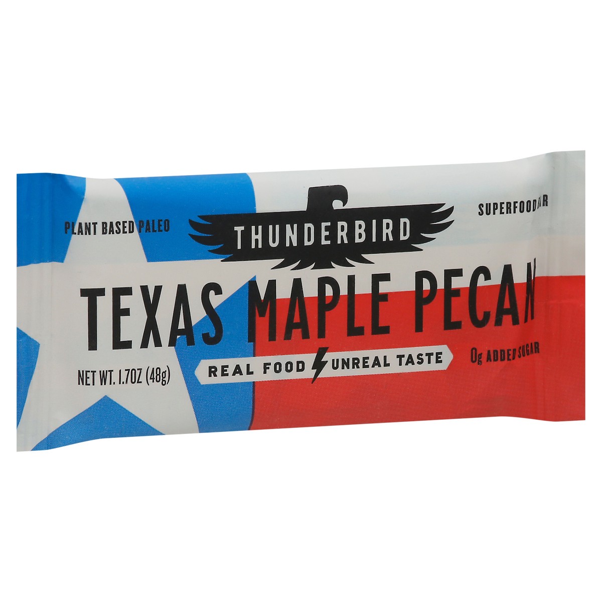 slide 10 of 12, Thunderbird Texas Maple Pecan Superfood Bar 1.7 oz, 1.7 oz