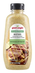 Giant Eagle Horseradish Mustard