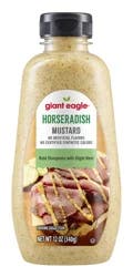Giant Eagle Horseradish Mustard