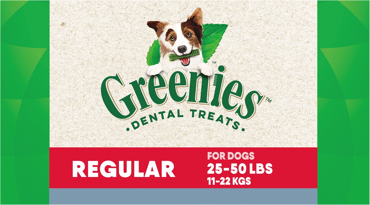 slide 14 of 14, Greenies Dental Treats Regular Aging Care Daily Dog Treats 27 ea, 27 oz