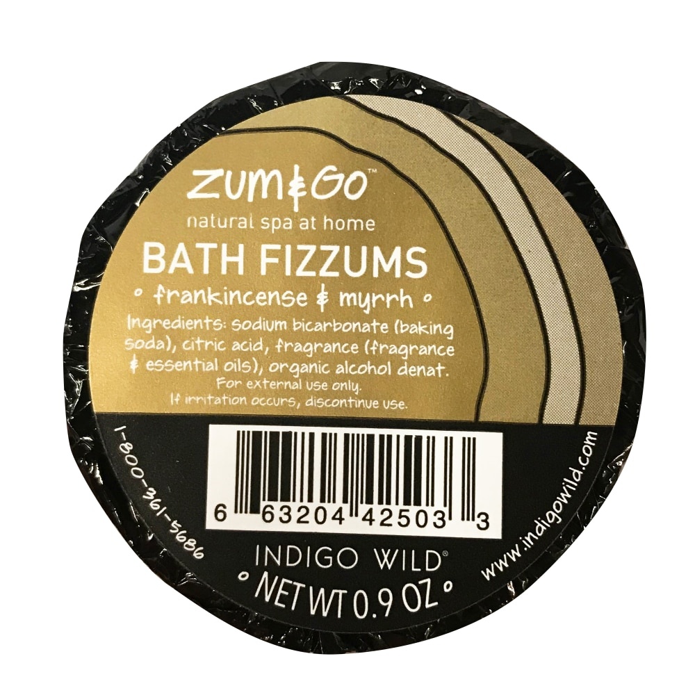 slide 1 of 1, Zum Bath FizZums Franinsence & Myrrh, 0.89999998 oz