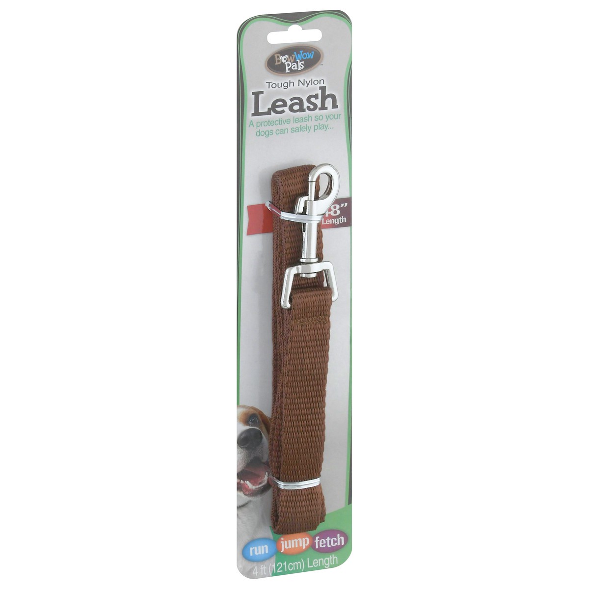 slide 2 of 9, BowWow Pals 48 Inch Length Tough Nylon Leash 1 ea, 48 in