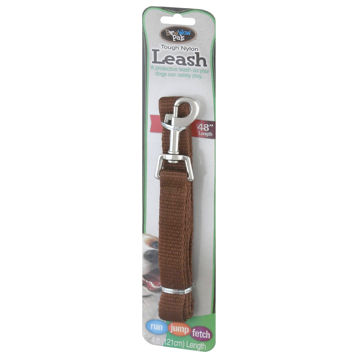 slide 3 of 9, BowWow Pals 48 Inch Length Tough Nylon Leash 1 ea, 48 in