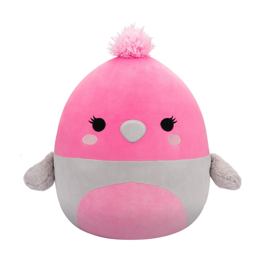 slide 1 of 1, Squishmallows 16" Jayla Plush - Pink and Grey Galah Bird, 1 ct