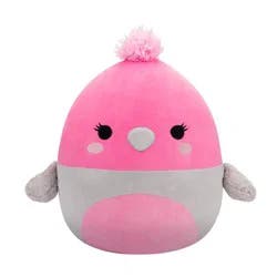 Squishmallows 16" Jayla Plush - Pink and Grey Galah Bird
