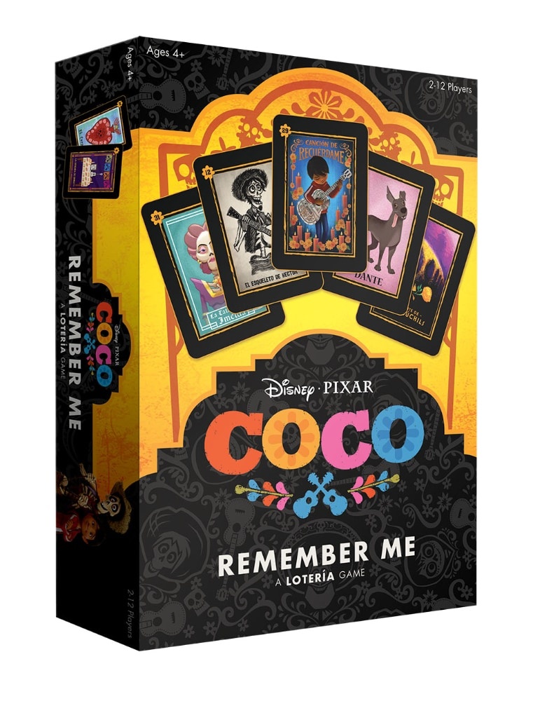 slide 1 of 1, Usaopoly Disney Pixar Coco Remember Me Loteria Card Game, 1 ct