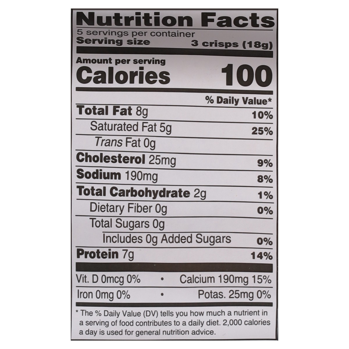 slide 8 of 11, ParmCrisps Oven-Baked Aged Cheddar Crisps 3 oz, 3 oz