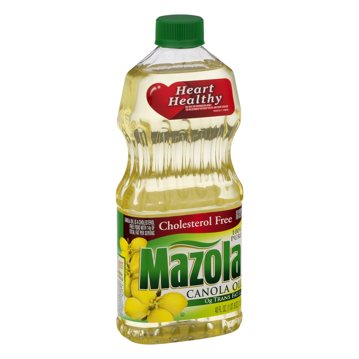 slide 4 of 9, Mazola Canola Oil 40 fl. oz. Plastic Bottle, 40 fl oz