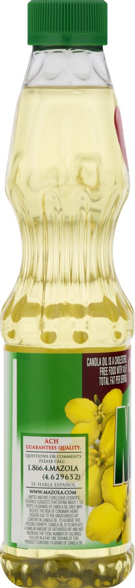 slide 9 of 9, Mazola Canola Oil 40 fl. oz. Plastic Bottle, 40 fl oz