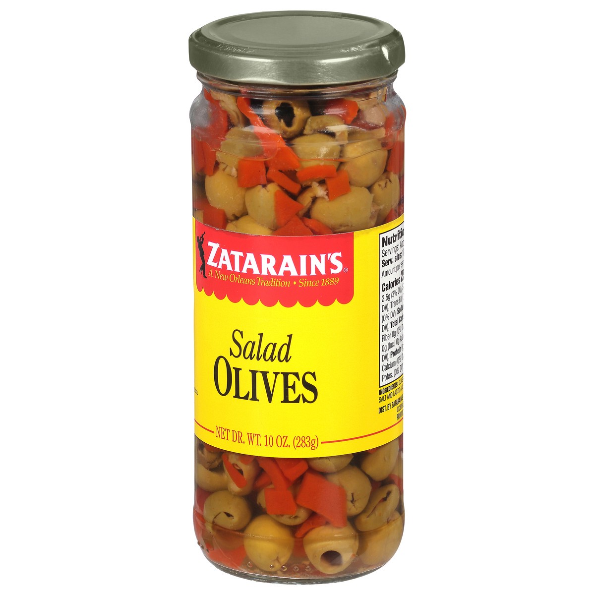 slide 6 of 13, Zatarain's Salad Olives, 10 oz, 10 oz