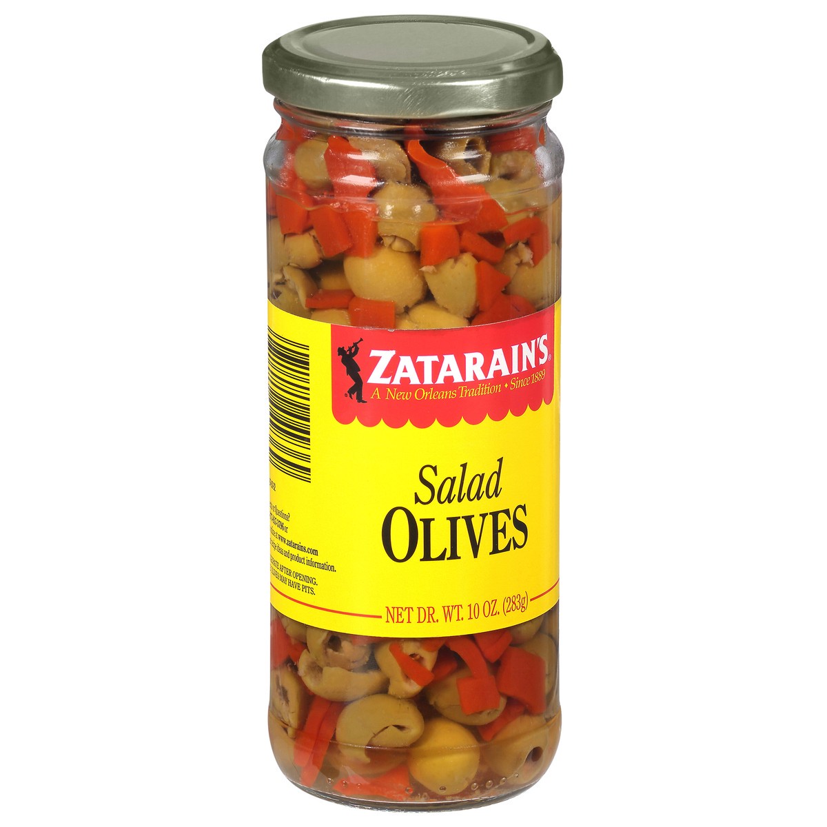 slide 9 of 13, Zatarain's Salad Olives, 10 oz, 10 oz