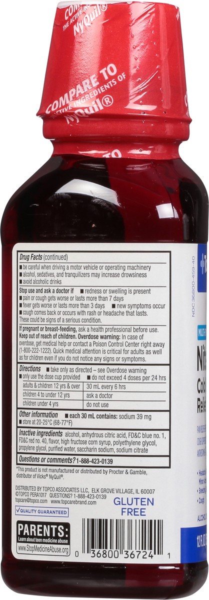 slide 8 of 9, TopCare Nitetime Cherry Liquid, 12 oz