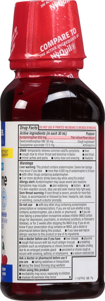 slide 7 of 9, TopCare Nitetime Cherry Liquid, 12 oz