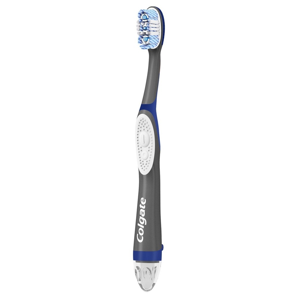 slide 3 of 5, Colgate 360 Optic White Sonic Powered Vibrating Toothbrush Soft, 1 ct