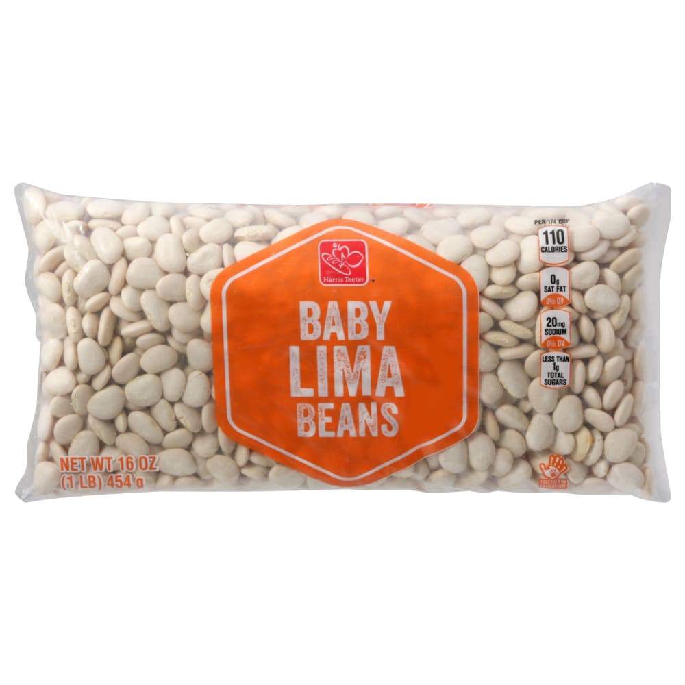 slide 1 of 12, Harris Teeter™ Dry Baby Lima Beans, 16 oz