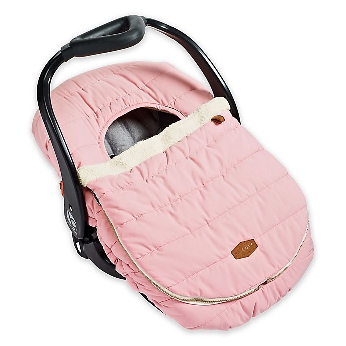 slide 1 of 6, JJ Cole Car Seat Cover - Blush, 1 ct