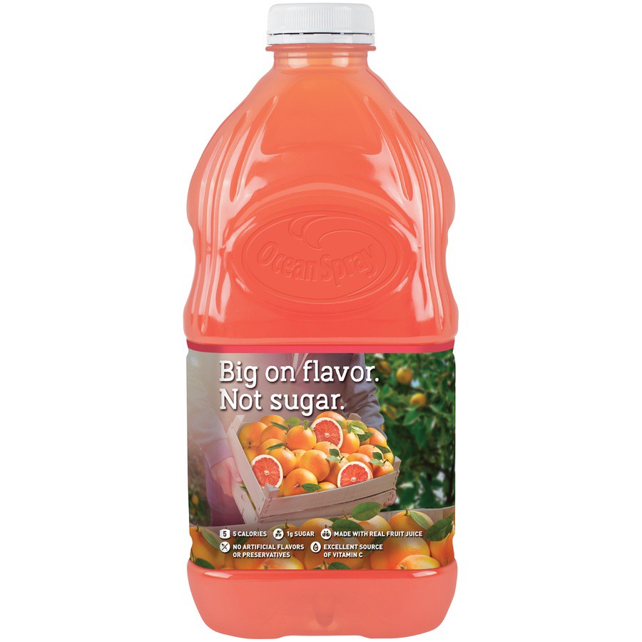 slide 4 of 6, Ocean Spray Diet Ruby Red Grapefruit Juice, 64 fl oz