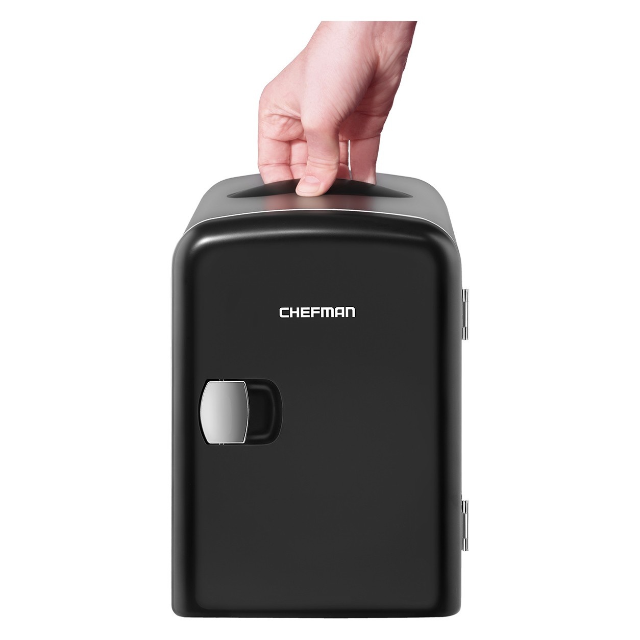 slide 1 of 1, Chefman Portable Personal Fridge - Black, 4 liter