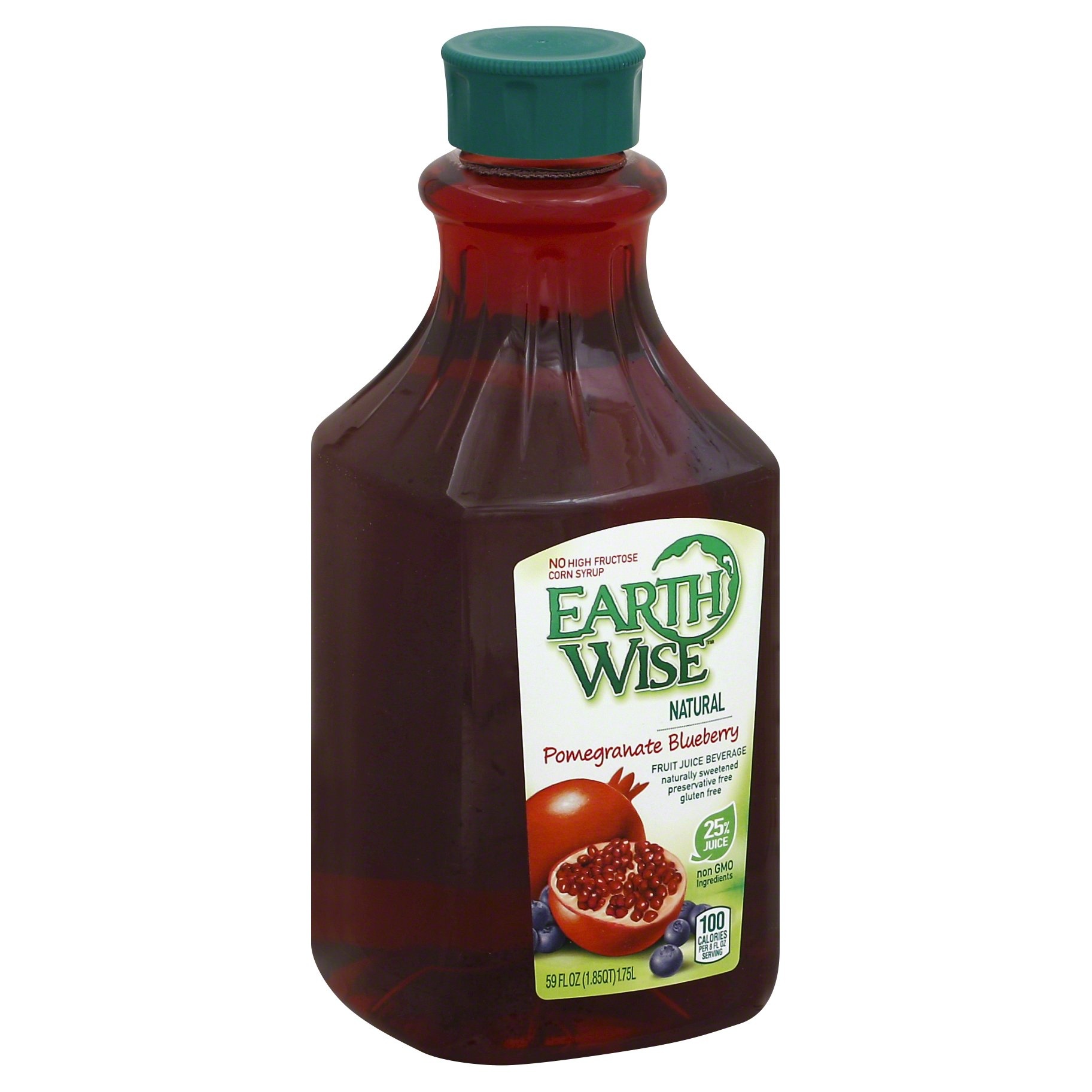 slide 1 of 1, Earth Wise Fruit Juice Beverage 59 oz, 59 fl oz