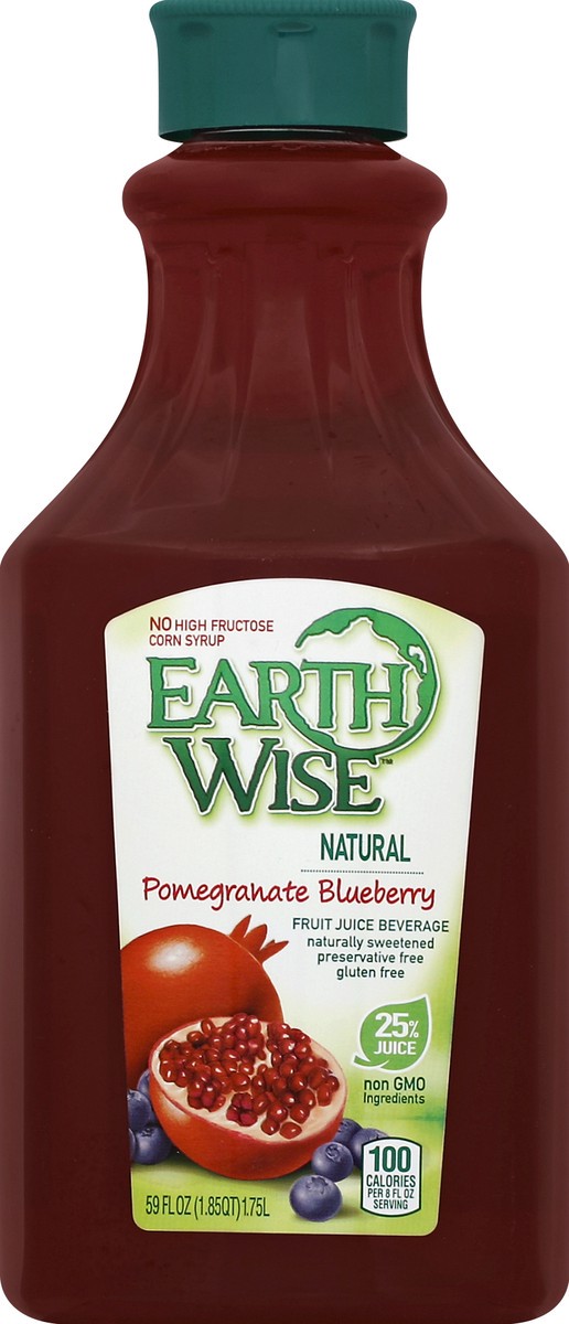 slide 1 of 5, Earth Wise Fruit Juice Beverage 59 oz, 59 fl oz