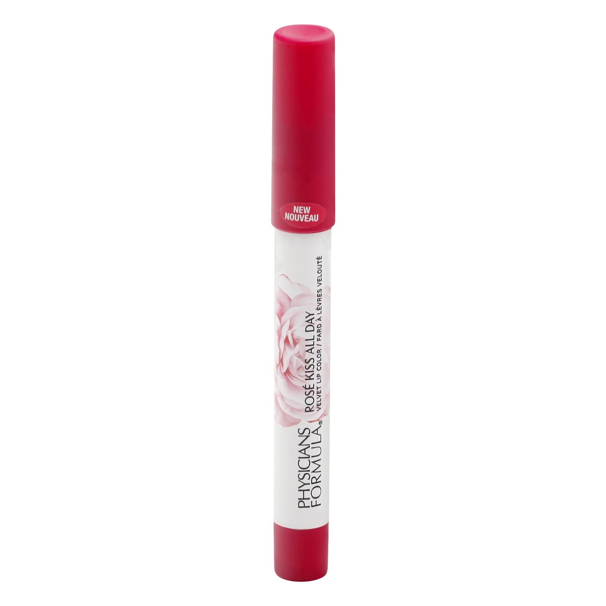 slide 3 of 11, Physicians Formula Rosé All Day Rosé Kiss All Day Velvet Lip Color Call Me Baby, 0.15 oz