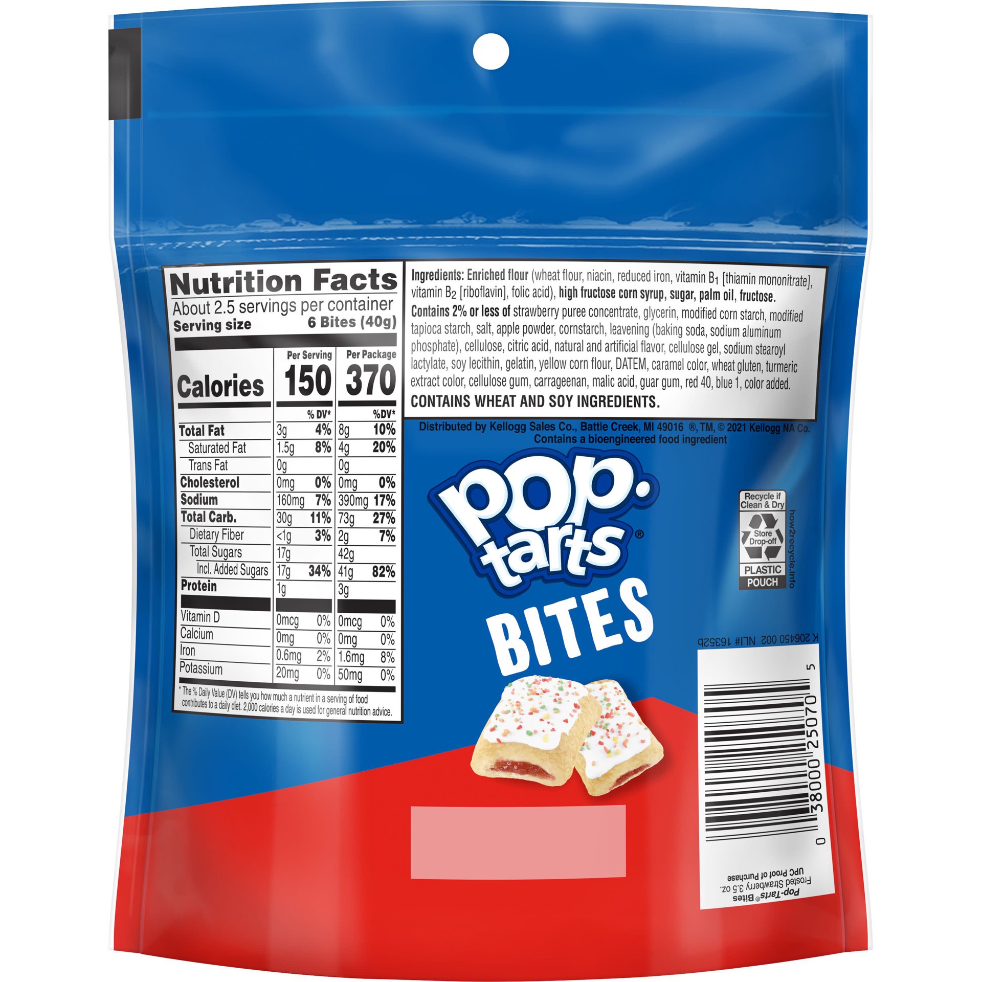 slide 5 of 5, Pop-Tarts Frosted Chocolatey Fudge Baked Pastry Bites, 3.5 oz