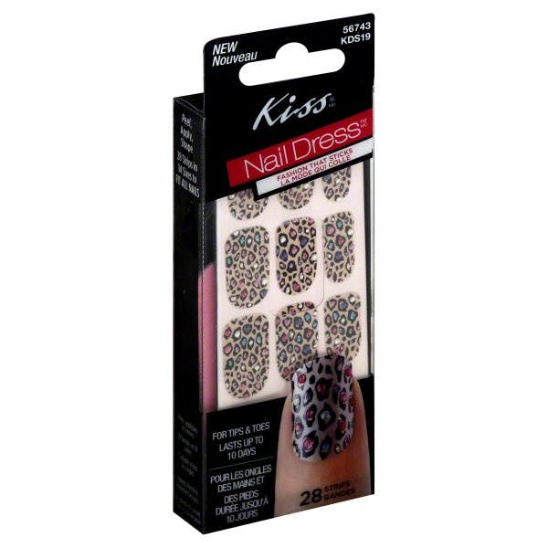 slide 1 of 1, Kiss Fashion Strips 28 ea, 28 ct