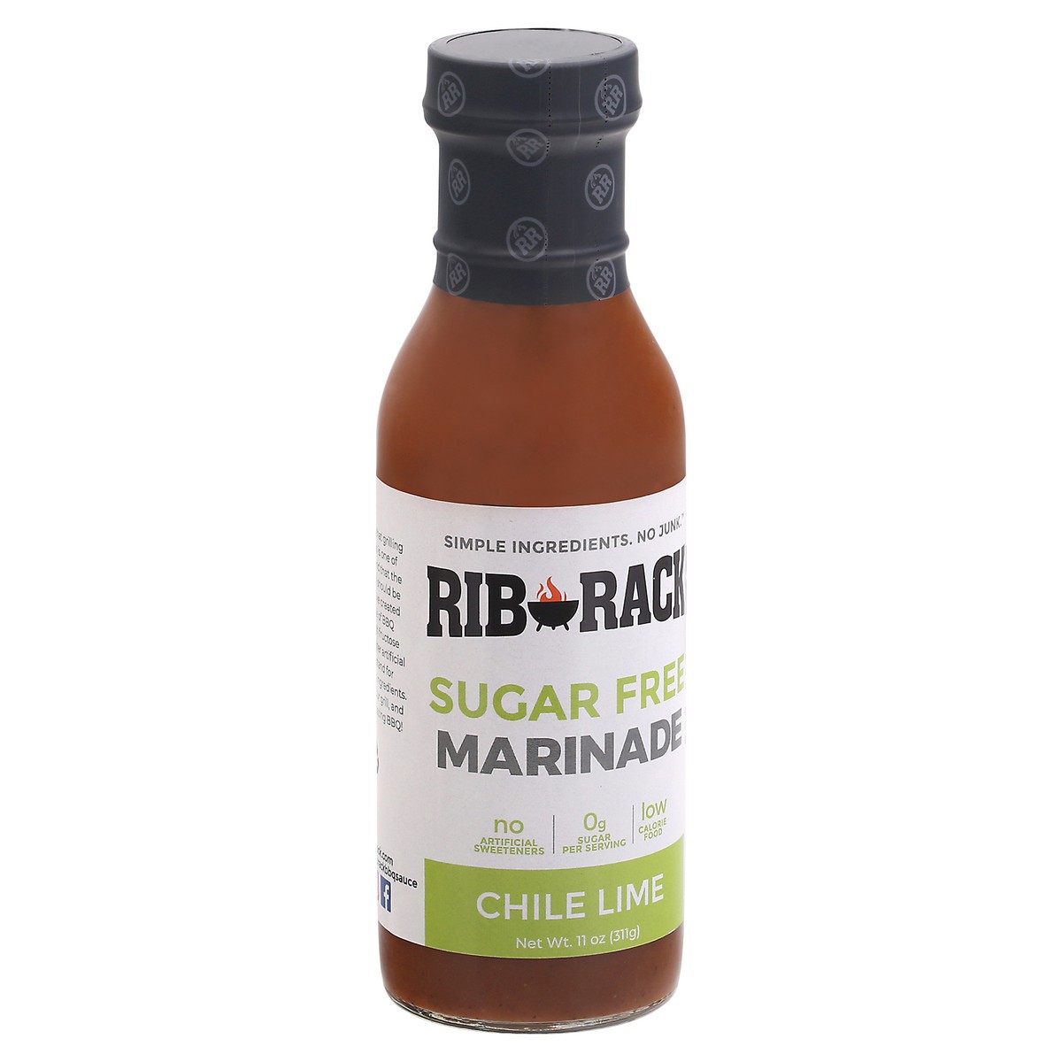 slide 4 of 9, Rib Rack Sugar Free Chili Lime Marinade - 11 oz, 11 oz