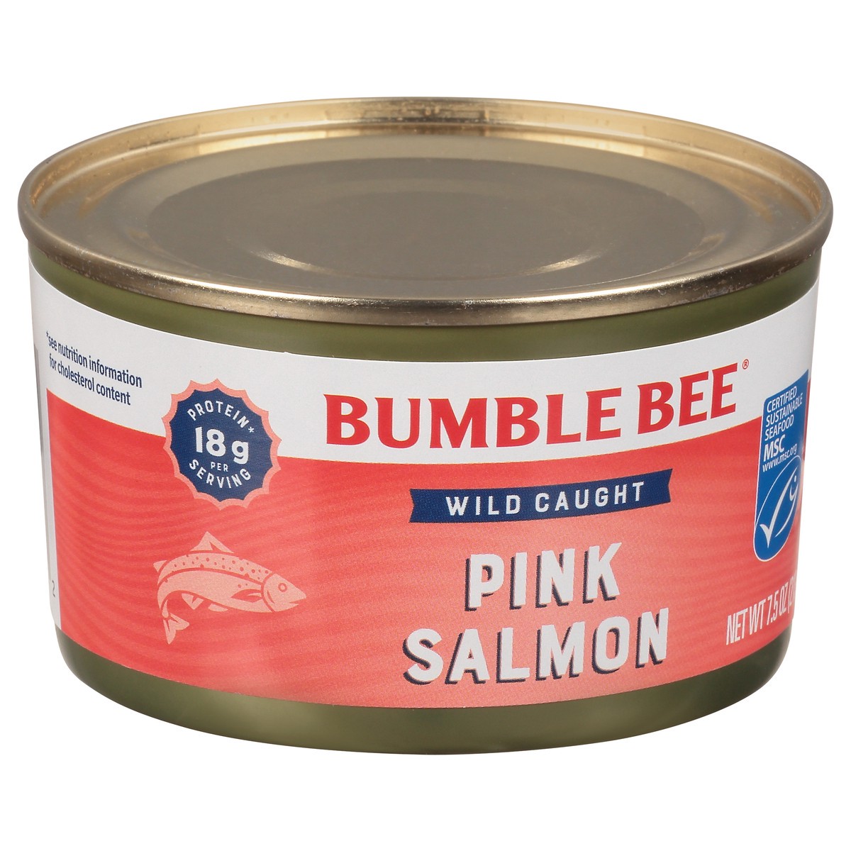 slide 9 of 11, Bumble Bee Pink Salmon 7.5 oz. Can, 7.5 oz