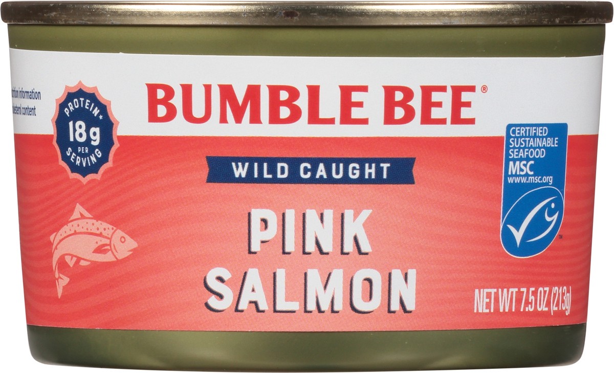 slide 5 of 11, Bumble Bee Pink Salmon 7.5 oz. Can, 7.5 oz