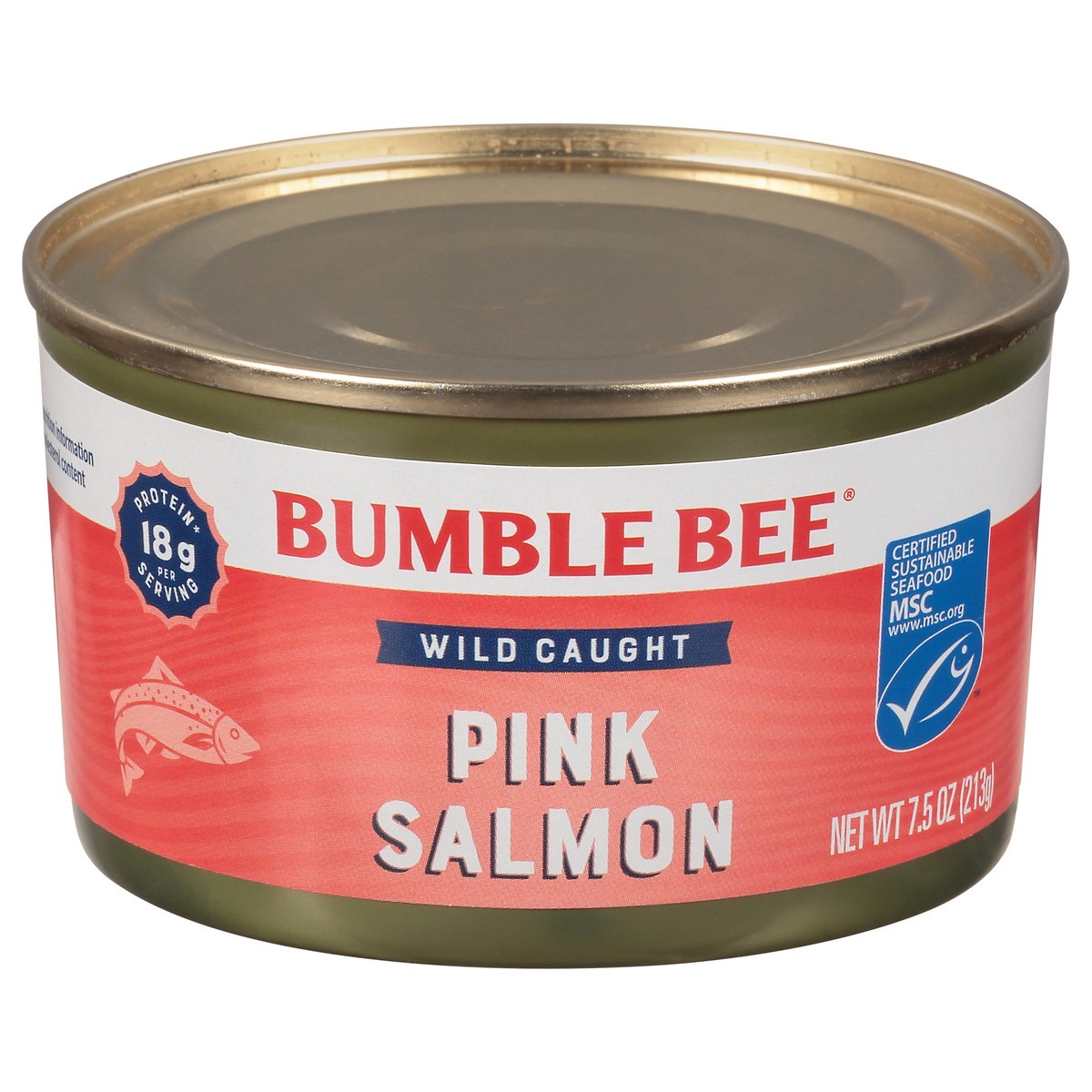 slide 8 of 11, Bumble Bee Pink Salmon 7.5 oz. Can, 7.5 oz