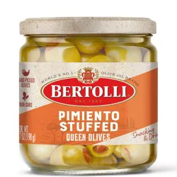 Bertolli Green Olives Pimiento Stuffed 7 oz