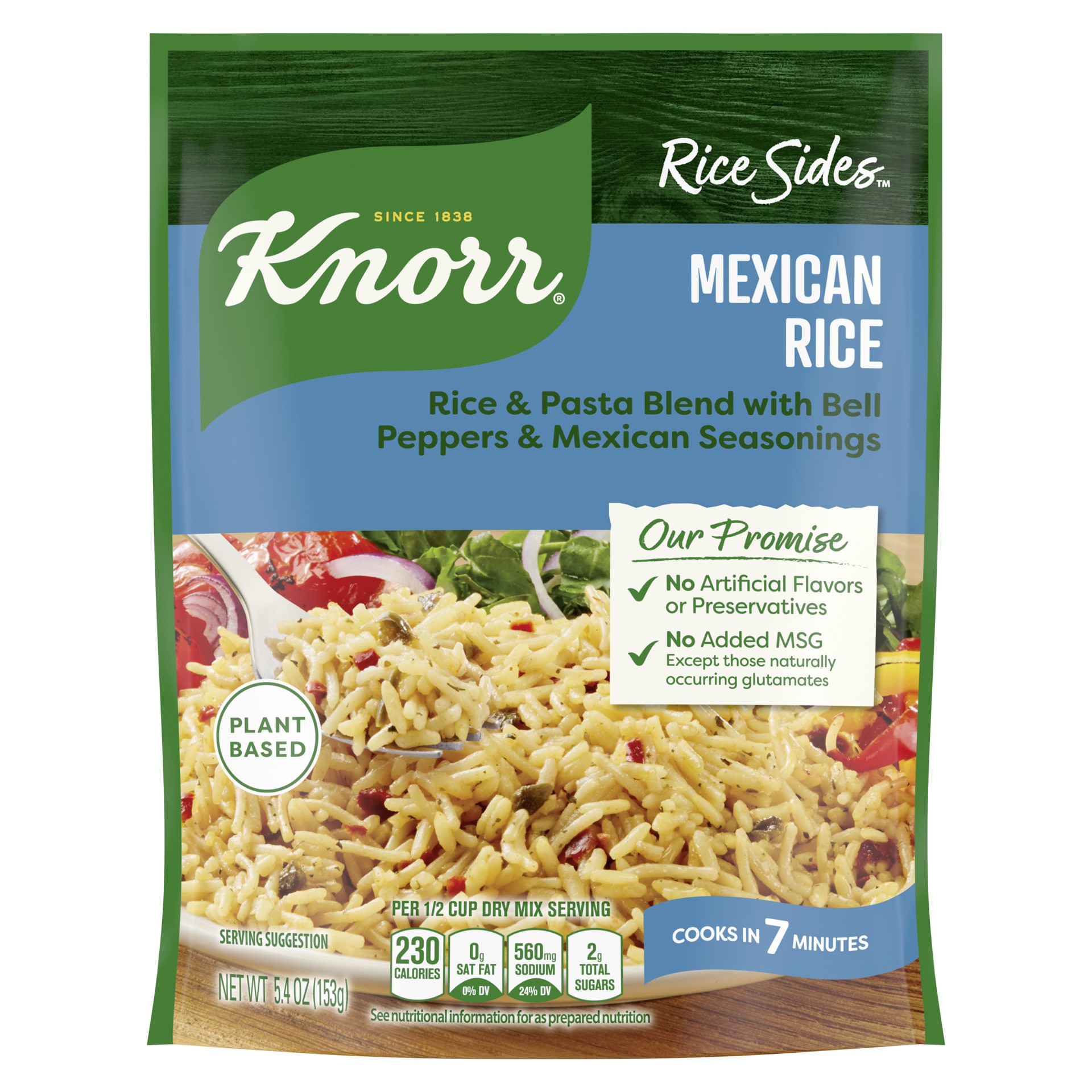 slide 1 of 3, Knorr Rice Sides Mexican Rice, 5.4 oz, 5.4 oz