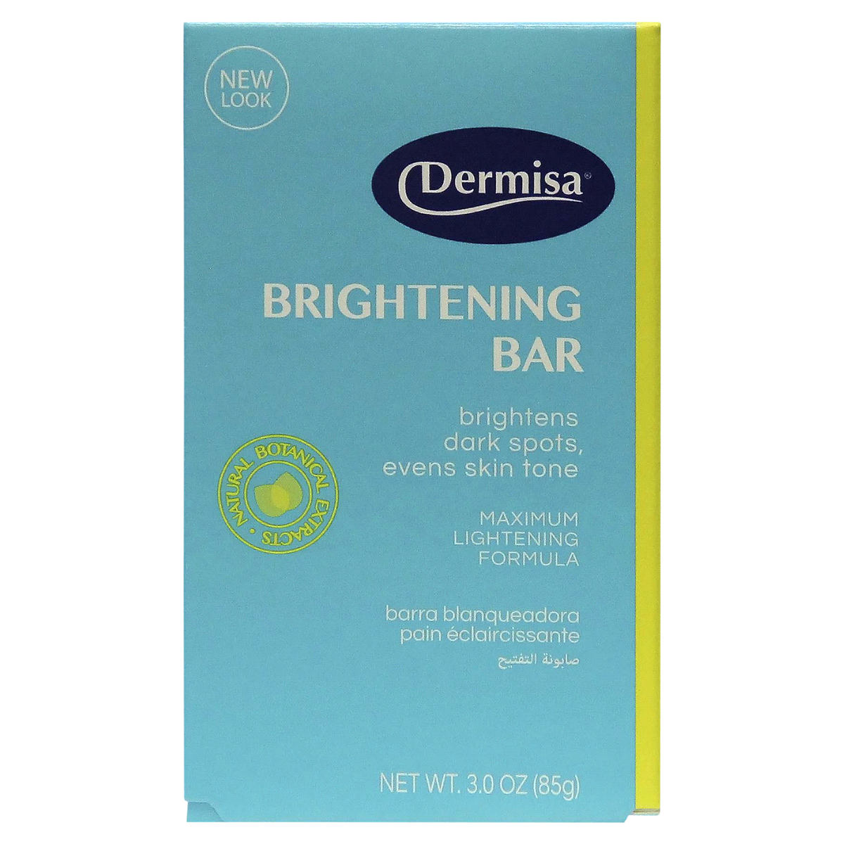 slide 1 of 13, Dermisa Brightening Bar, 3 oz