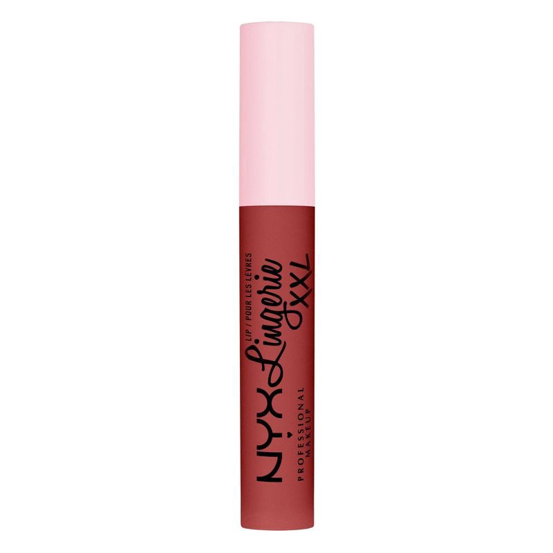slide 9 of 9, NYX Professional Makeup Lip Lingerie XXL Liquid Lipstick Warm Up, 0.13 fl oz