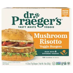 Dr. Praeger's Mushroom Risotto Veggie Burgers