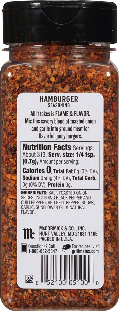 slide 2 of 7, McCormick Grill Mates Hamburger Seasoning, 7.75 oz, 7.75 oz