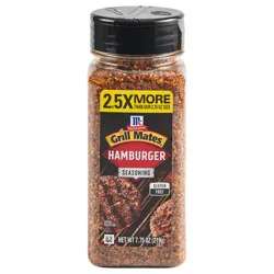 McCormick GRILL MATES Hamburger Seasoning, 7.75 oz