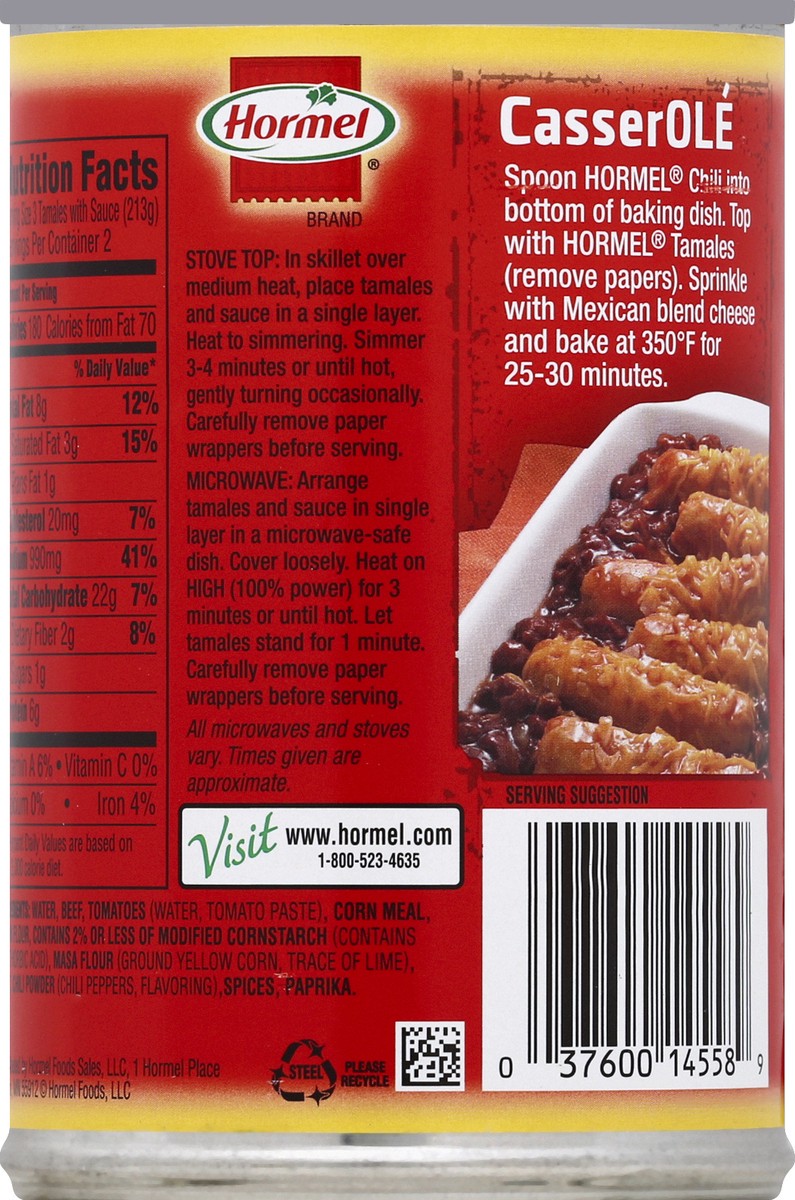 slide 5 of 6, Hormel Tamales 15 oz, 15 oz