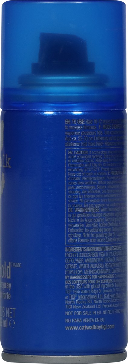 slide 12 of 12, Catwalk Hard Hold Mini Hairspray 3 oz, 3 oz