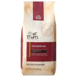 HT Traders Colombian Dark Roast Whole Bean Coffee