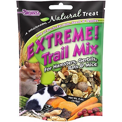 slide 1 of 1, Brown's Extreme Trail Mix Small Animal Treat, 4 oz