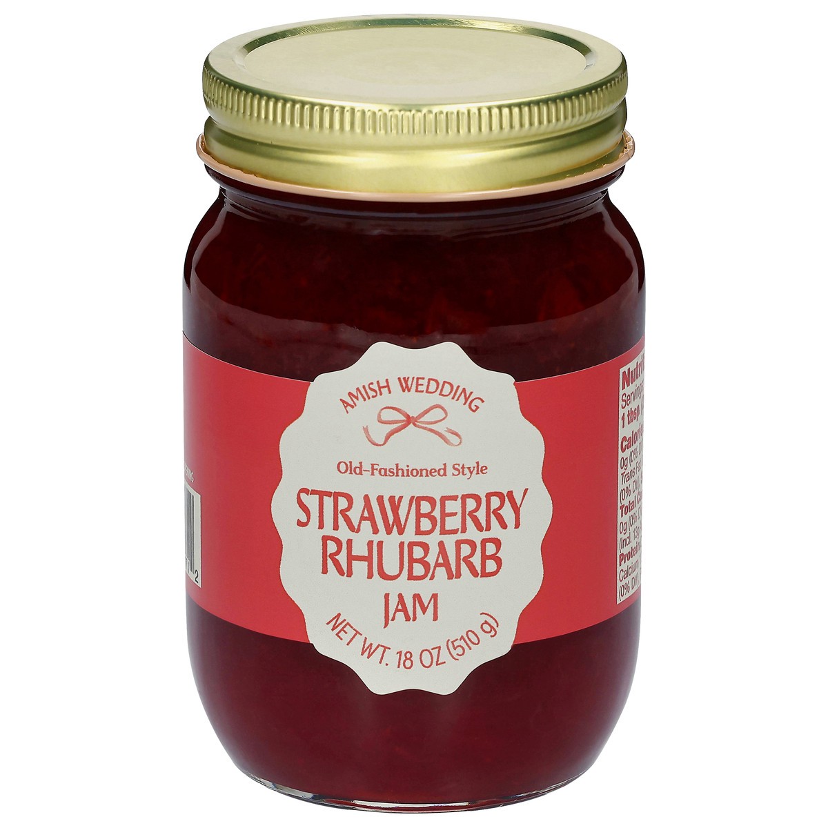 slide 1 of 9, Amish Wedding Old Fash Strawbry Rhubarb, 18 oz